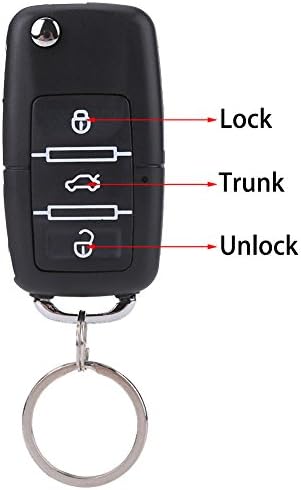 Keenso Auto Zentralverriegelung Türschloss Kit, Auto Universal Funkfernbedienung Türschloss Keyless