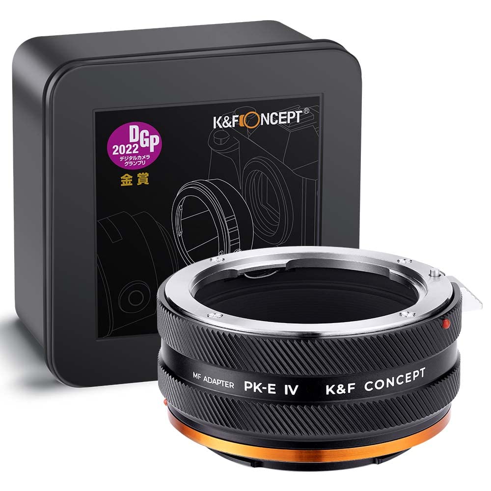 K&amp;F Concept Pentax K-NEX IV PRO Objektivadapter Manueller Fokus Kompatibel mit Objektiven der Pentax