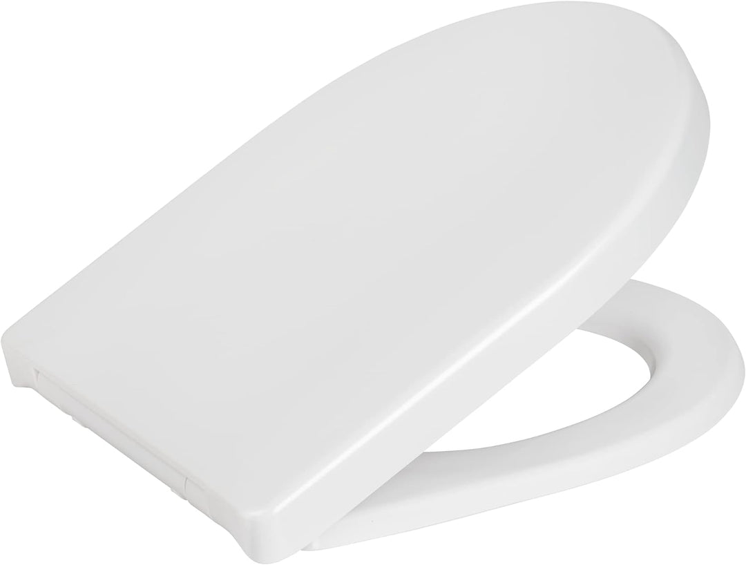 WENKO WC Sitz Sindia, mit 300 kg belastbarer Toilettensitz mit Easy-Close Absenkautomatik und hygien