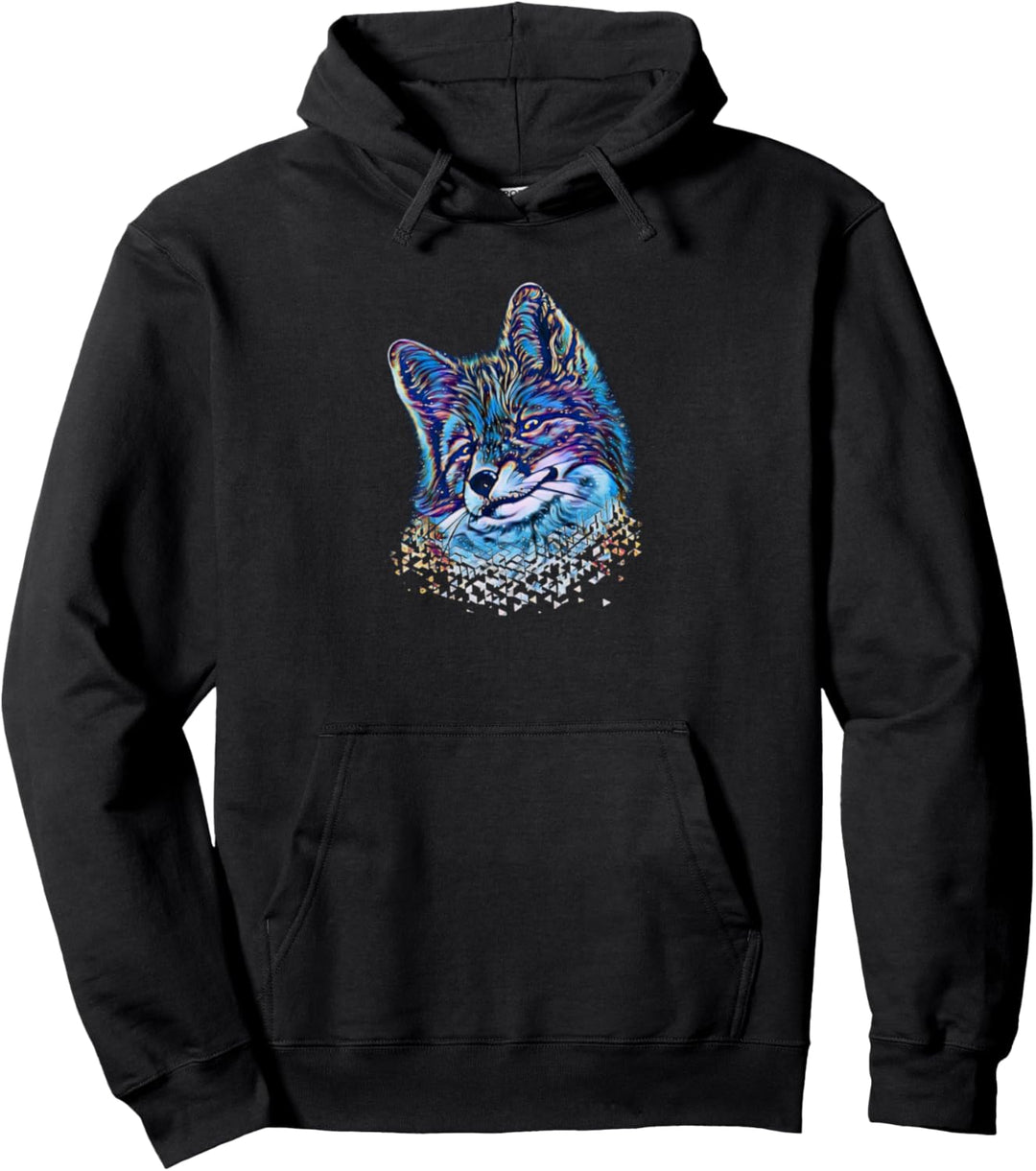 Fuchs Motiv Pullover Hoodie