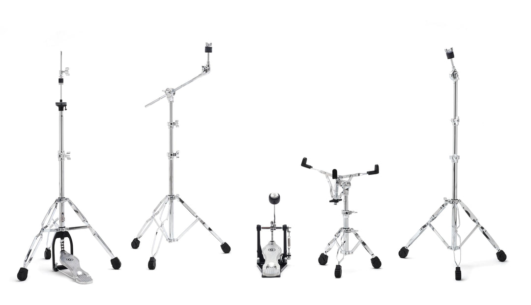 Gibraltar Hardware Pack 5700PK, Snare Ständer, Hi-Hat Ständer, Galgenbeckenständer, gerader Beckenst