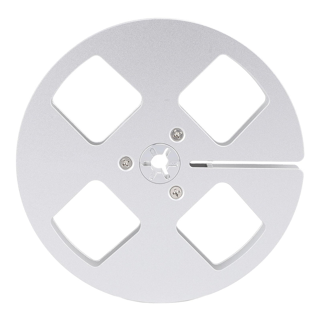 1/4 5 Zoll Leere Bandspule, 4 Loch Leerspule aus Aluminiumlegierung für NAGRA für Studer Take Up Ree