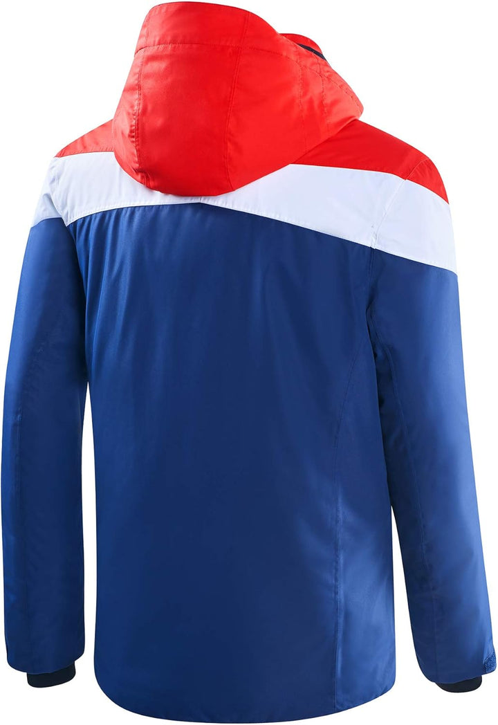 Black Crevice Herren Ski- und Snowboardjacke 54 rot/weiss/navy, 54 rot/weiß/navy