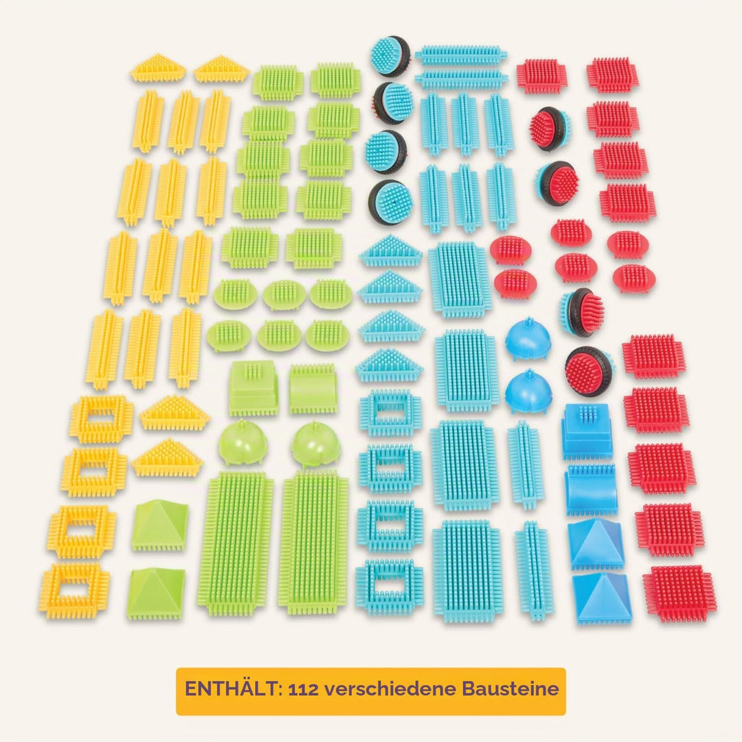 Au Sycomore BR3114Z Bristle Blocks, 112 TLG. Basic Builder Box ab 2 Jahre