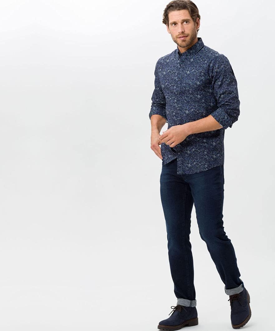 BRAX FEEL GOOD Style CHUCK KNIGHT BLUE USED 38/36