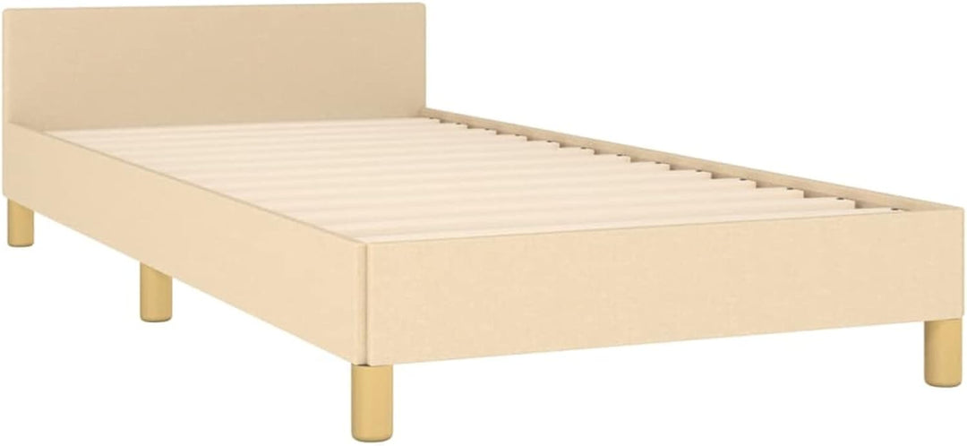 Tidyard Bettgestell mit Kopfteil Boxspringbett Bettrahmen Schlafzimmermöbel Schlafzimmerbett Polster