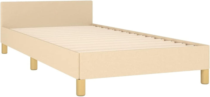 Tidyard Bettgestell mit Kopfteil Boxspringbett Bettrahmen Schlafzimmermöbel Schlafzimmerbett Polster