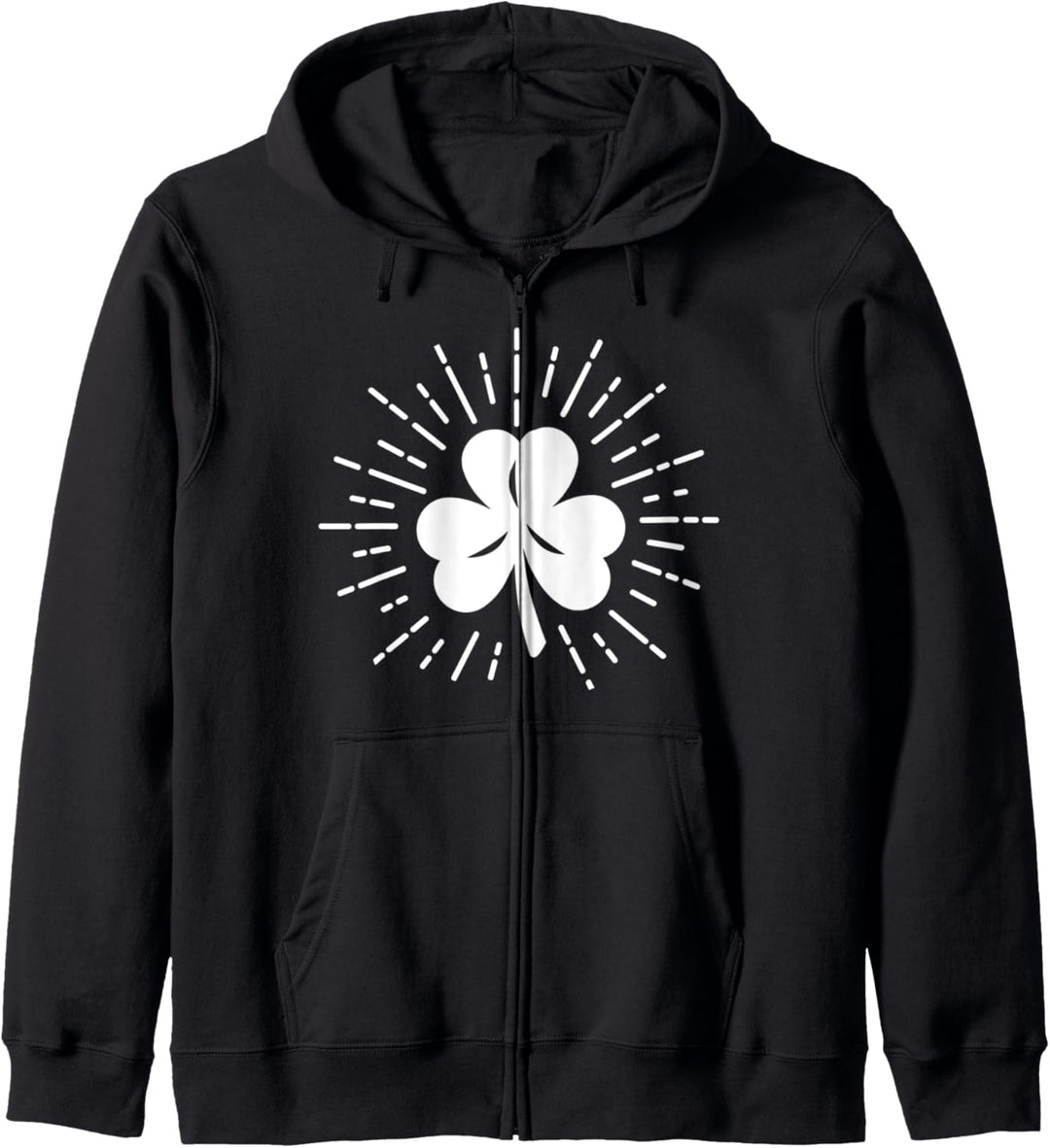 Clover St Patrick's Day Saint Patrick's Kapuzenjacke