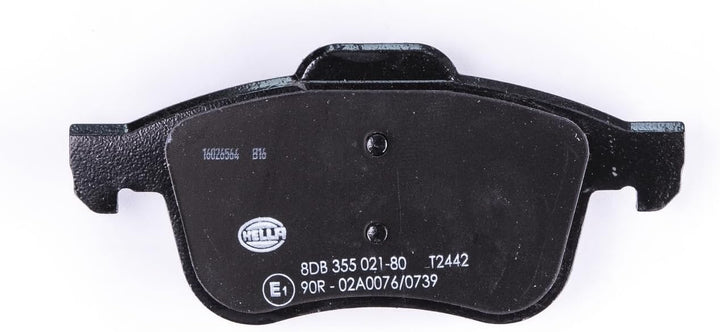HELLA PAGID 8DB 355 021-801 Bremsbelagsatz - T2442 - Dicke/Stärke: 20.2mm - Bremssystem: Teves - mit