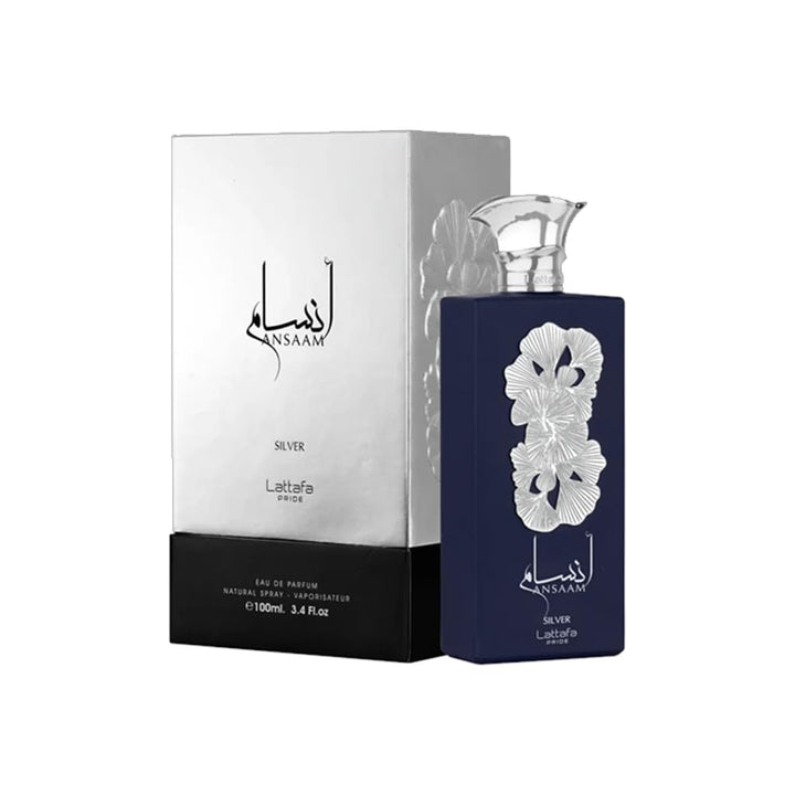 Lattafa Pride, Ansaam Silver, Eau de Parfum, Unisexduft, 100 ml