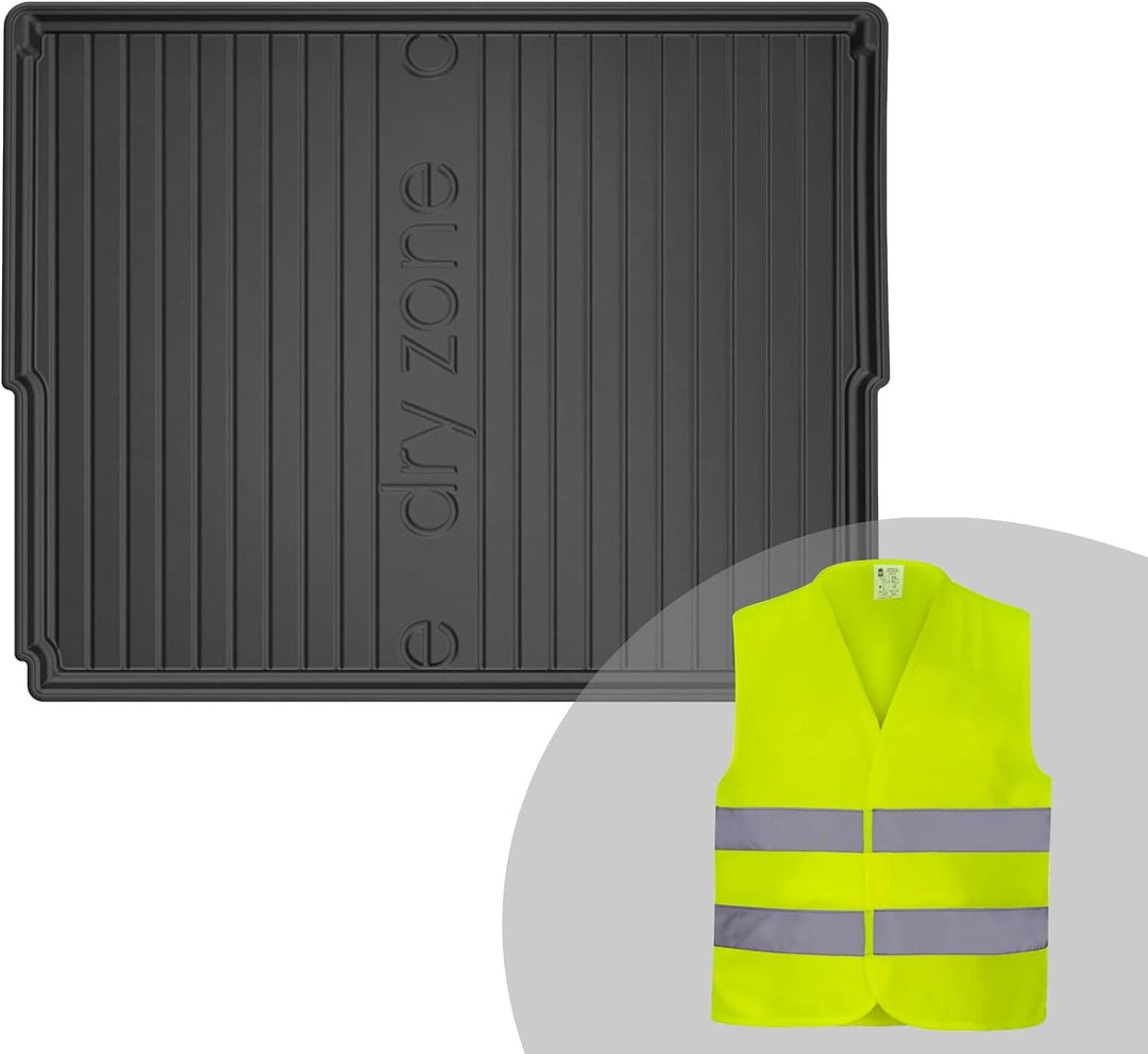 FROGUM DryZone Gummimatte Ganzjährige Praktische Auto Kofferraummatte Kofferraumwanne passend für Pe