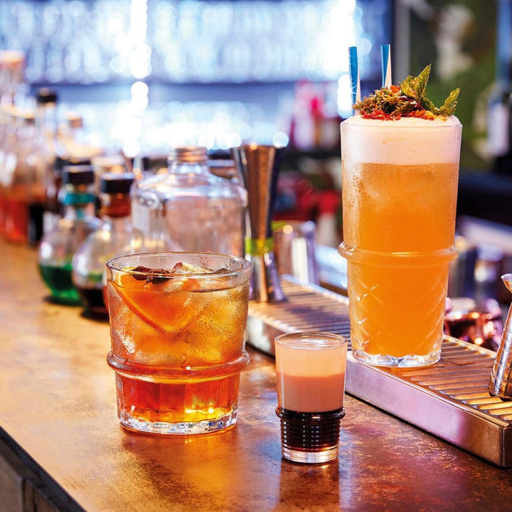 Arcoroc ARC L7334 New York Trinkglas, Wasserglas, Saftglas, 380ml, Glas, transparent, 6 Stück Whisky
