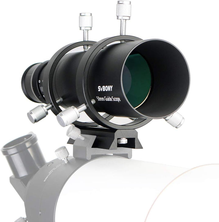 Svbony SV106 Teleskop Guiders, 50mm FMC Teleskope Sucher mit 190mm Brennweite Helical Fokussiergerät