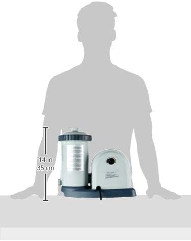 Intex Krystal Clear Cartridge Filter Pump - Pool Kartuschenfilteranlage - OPTIMO 636T 1100 M3/HR