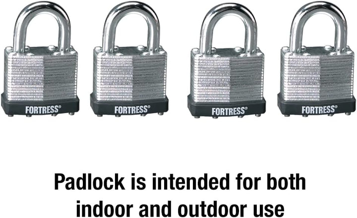 Master Lock 1803Q Vorhängeschloss, 4 Stück 4 Pack, Keyed-Alike, 4 Pack, Keyed-Alike