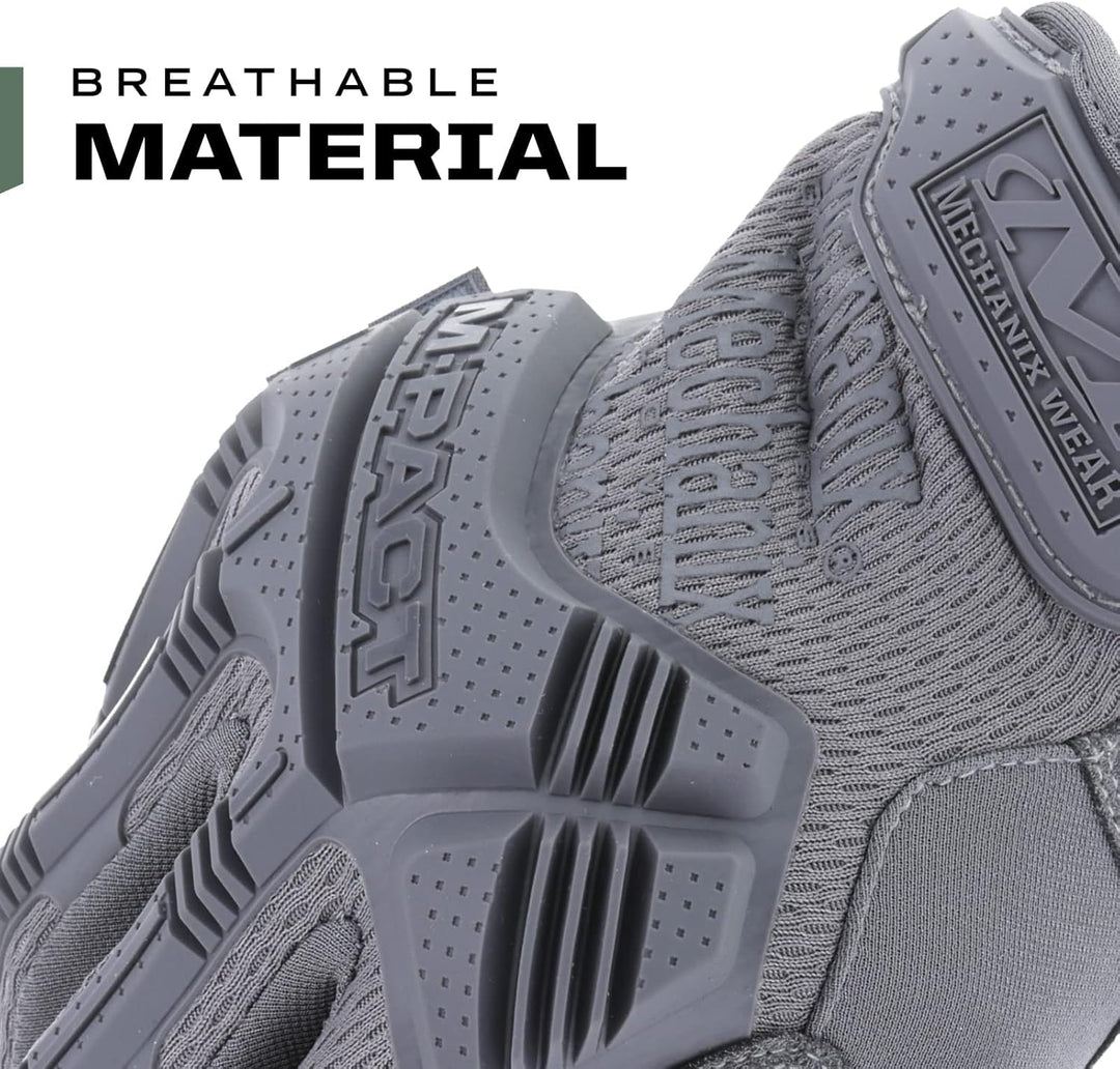 Mechanix Wear M-Pact® Wolf Grey Handschuhe (XX-Large, Grau), XXL XXL Grau, XXL Grau