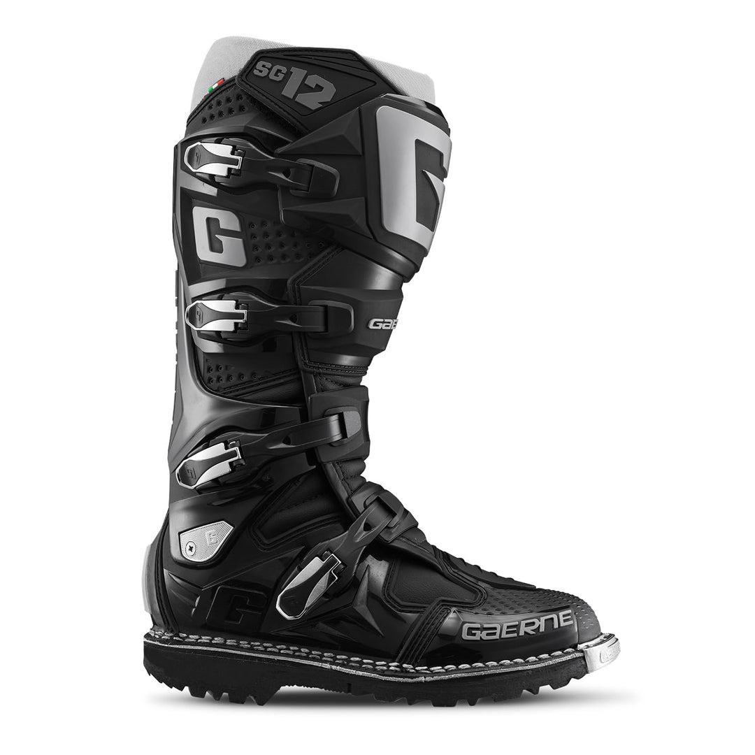 Gaerne SG-12 Enduro Motocross Stiefel, schwarz, 42