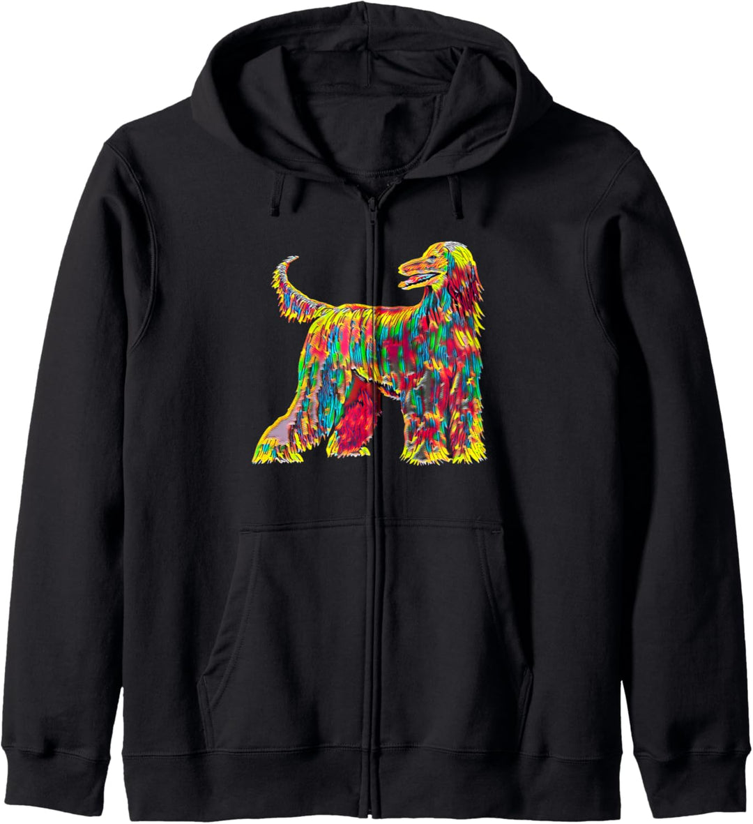 Afghanischer Windhund Hund Kapuzenjacke