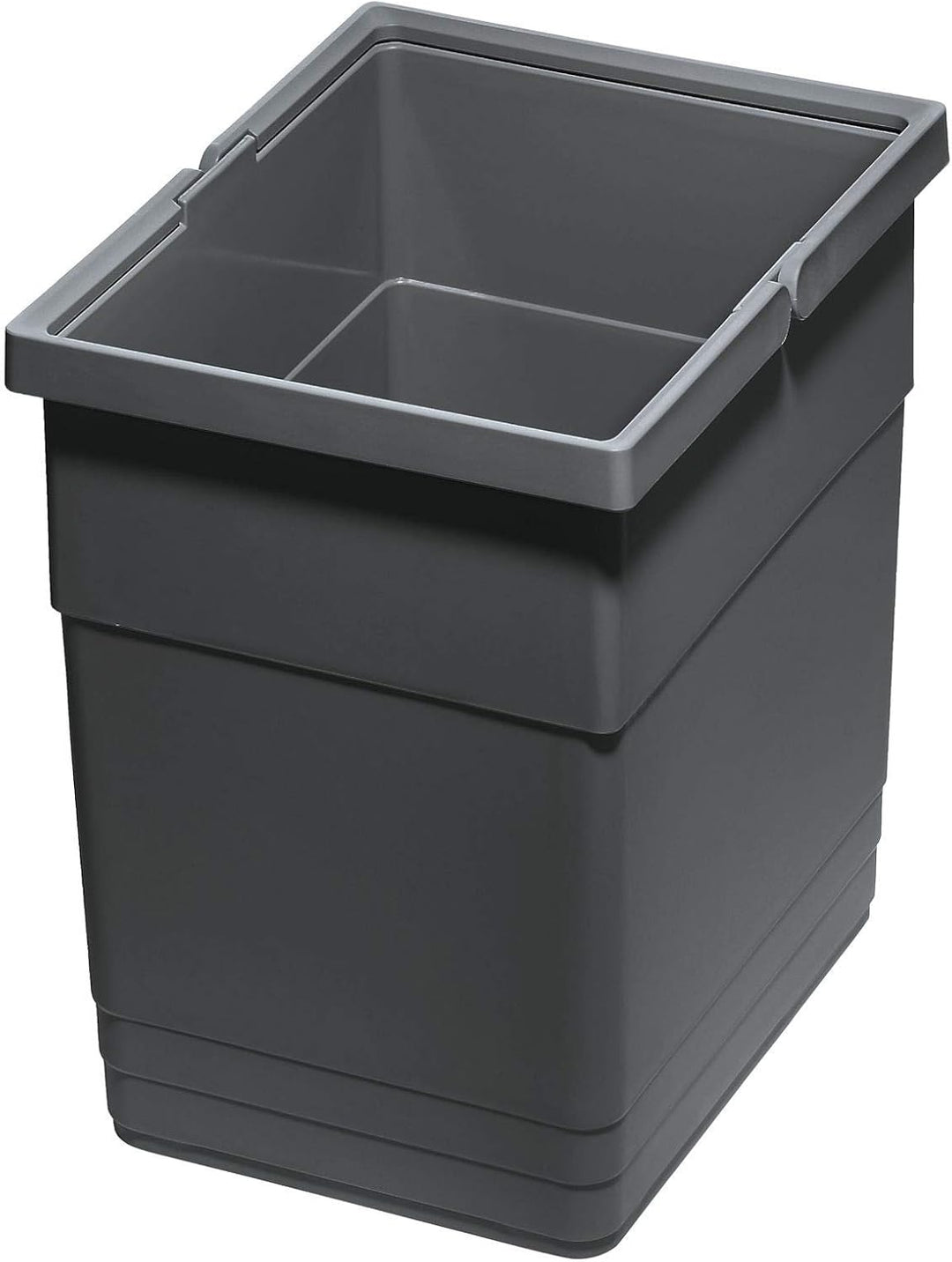 eins2vier Abfallsammler Höhe: 275 mm Volumen 13,5 Liter 210 x 280 mm dunkelgrau 5136.11 Abfalleimer
