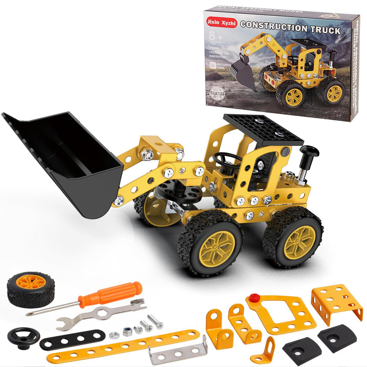 Bausets Vorbau Metall 3D Puzzle Maschinenfahrzeug Modellauto Bauset Bauset Spielzeug Eltern-Kind-Int