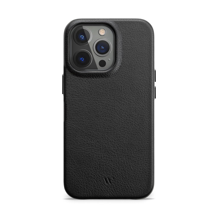 WIIUKA Hülle für iPhone 15 Pro Max, Leder aus Deutschland, Lederhülle extra Dünn, Premium Handyhülle