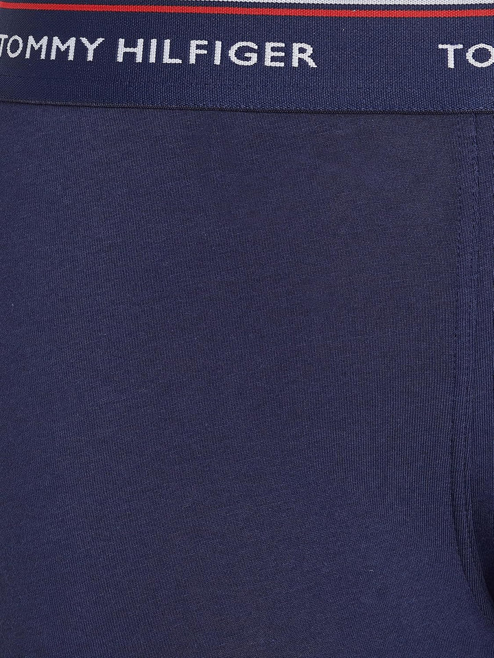 Tommy Hilfiger Herren 3er Pack Boxershorts Trunks Unterwäsche, Blau (Peacoat)