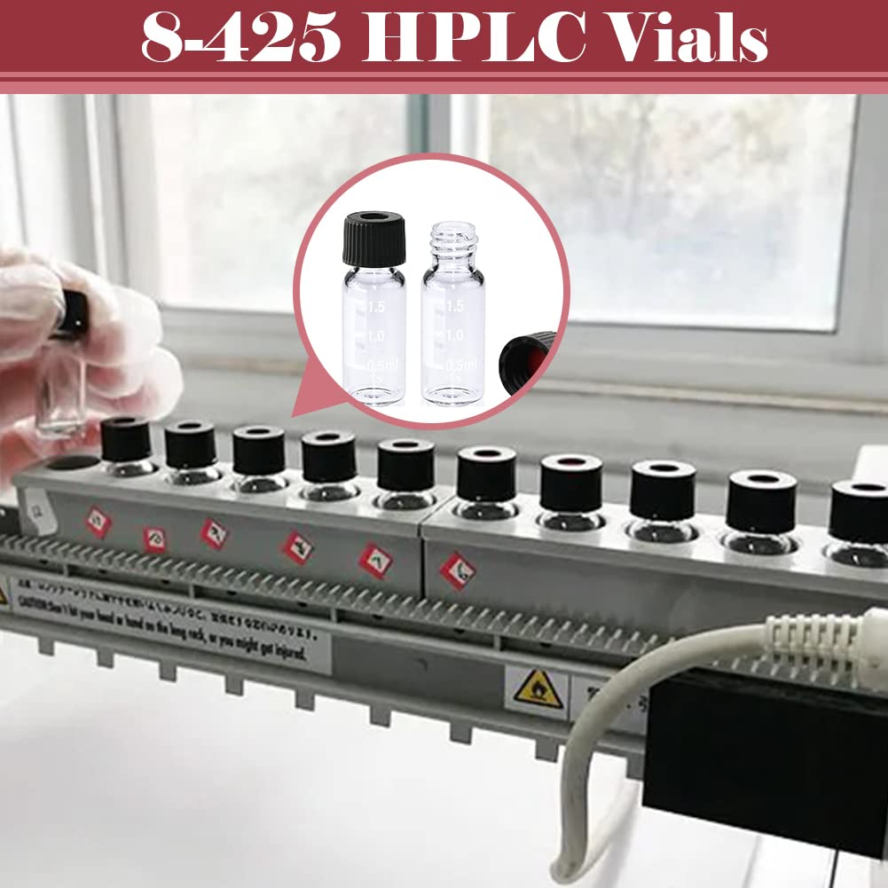 ALWSCI 2ml HPLC-Fläschchen Glasfläschchen, Labor-Klarsicht-Autosampler Vials, 8-425 Klarsicht-Fläsch