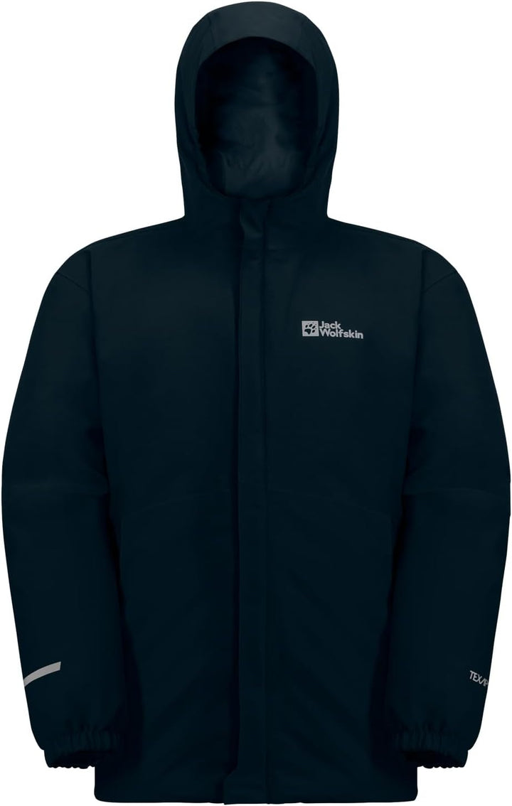 Jack Wolfskin Unisex Kinder Blocky K Jacket 92 night blue/night blue, 92 night blue/night blue