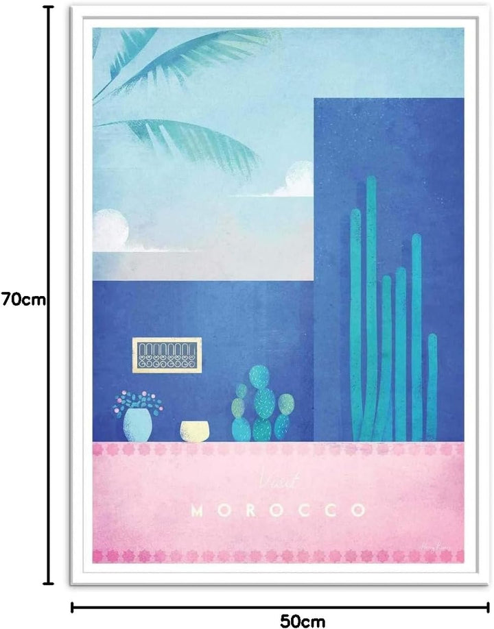 Wall Editions Art-Poster - Visit Morocco - Henry Rivers