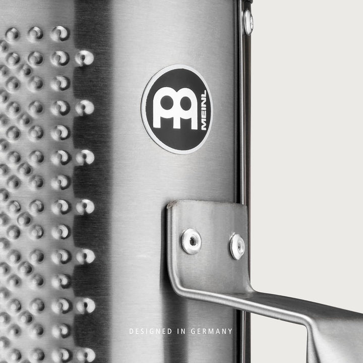 MEINL Percussion Merenge Güira Shaker medium - brushed steel + ABS Kratzer