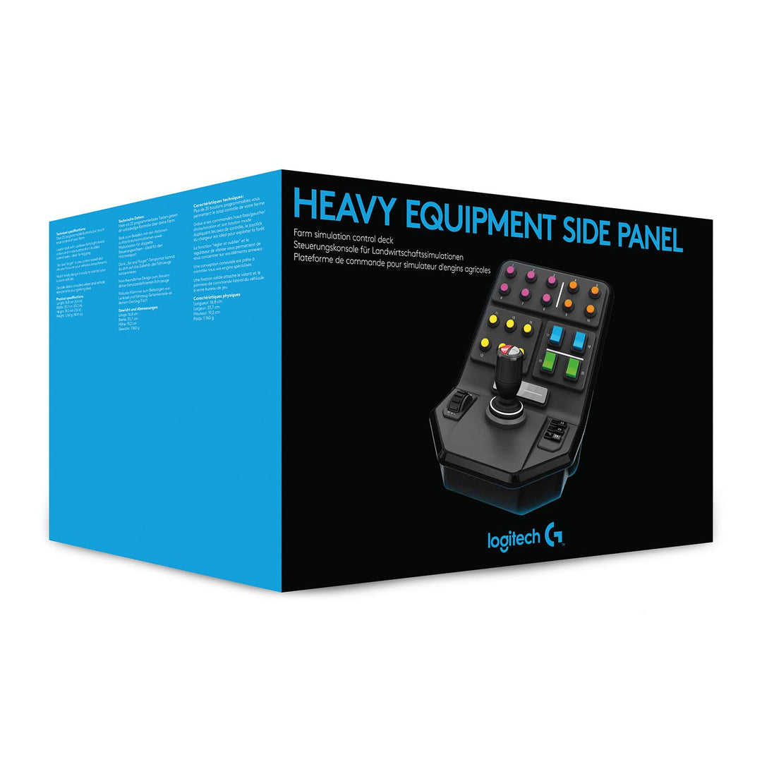 Logitech G Saitek Farm Sim Controller, Farming Simulator mit Steuerpult und Controller, 25 programmi