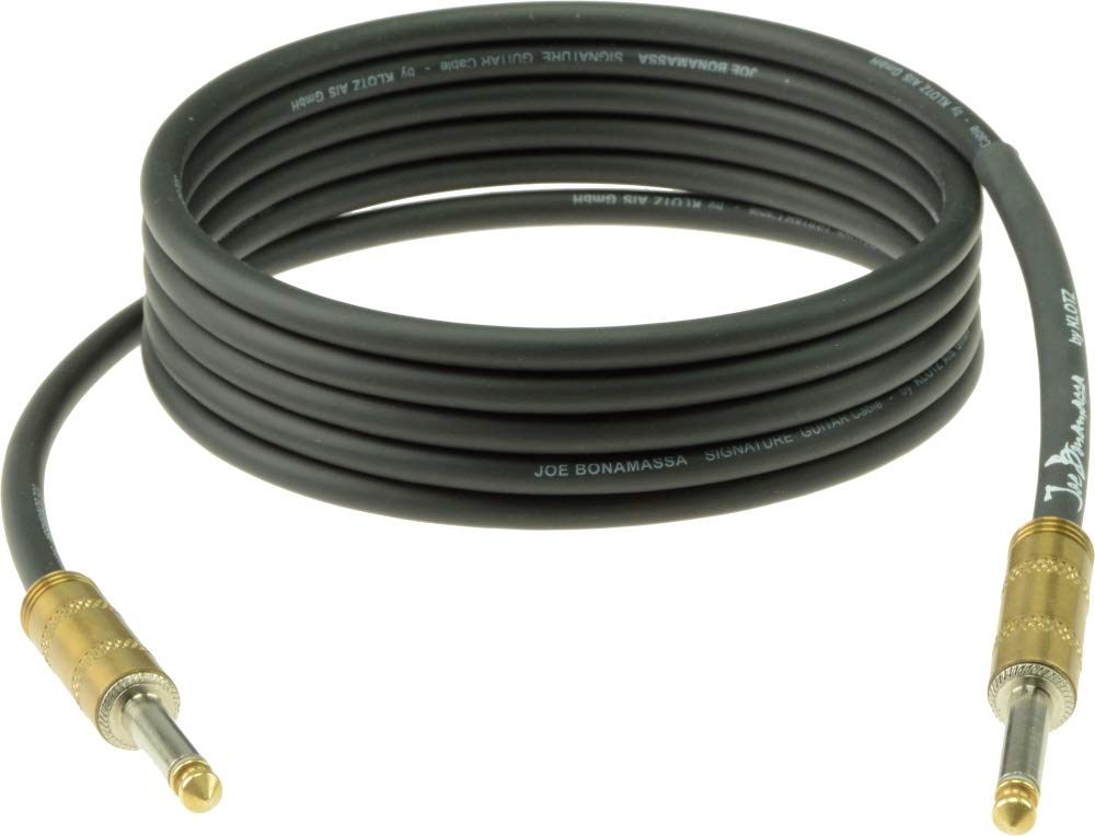 KLOTZ Joe Bonamassa high end gitarren kabel - sehr geringe kapazität von 70pF/m (3m), 3m