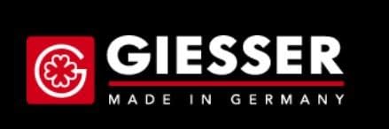 Giesser Messer Schlachtmesser schwarz 21 cm Klingenlänge schmale Form- Profimesser