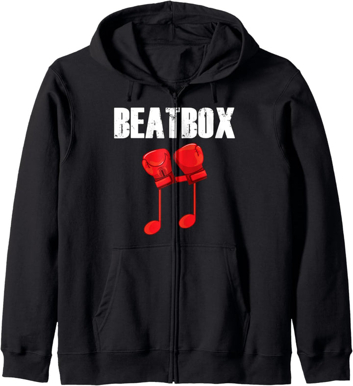 Beatbox Sänger Rap Ghetto Beatboxer Cooler Hiphop Künstler Kapuzenjacke