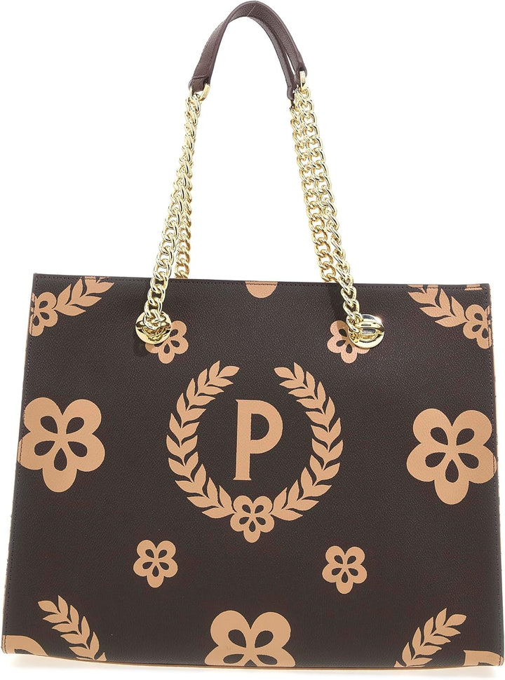 POLLINI POLLINI TASCHE HERITAGE TE8472PP0DQ Creme/Braun Einheitsgrösse, Creme/Braun Einheitsgrösse