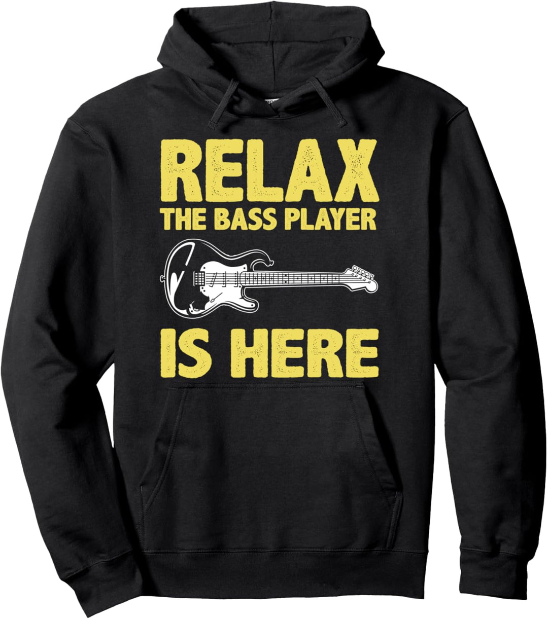Lustiger Bass Gitarrist Spruch Band Musiker Pullover Hoodie