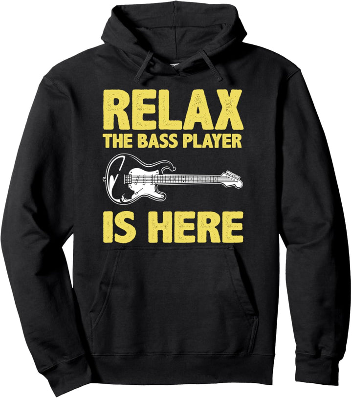 Lustiger Bass Gitarrist Spruch Band Musiker Pullover Hoodie