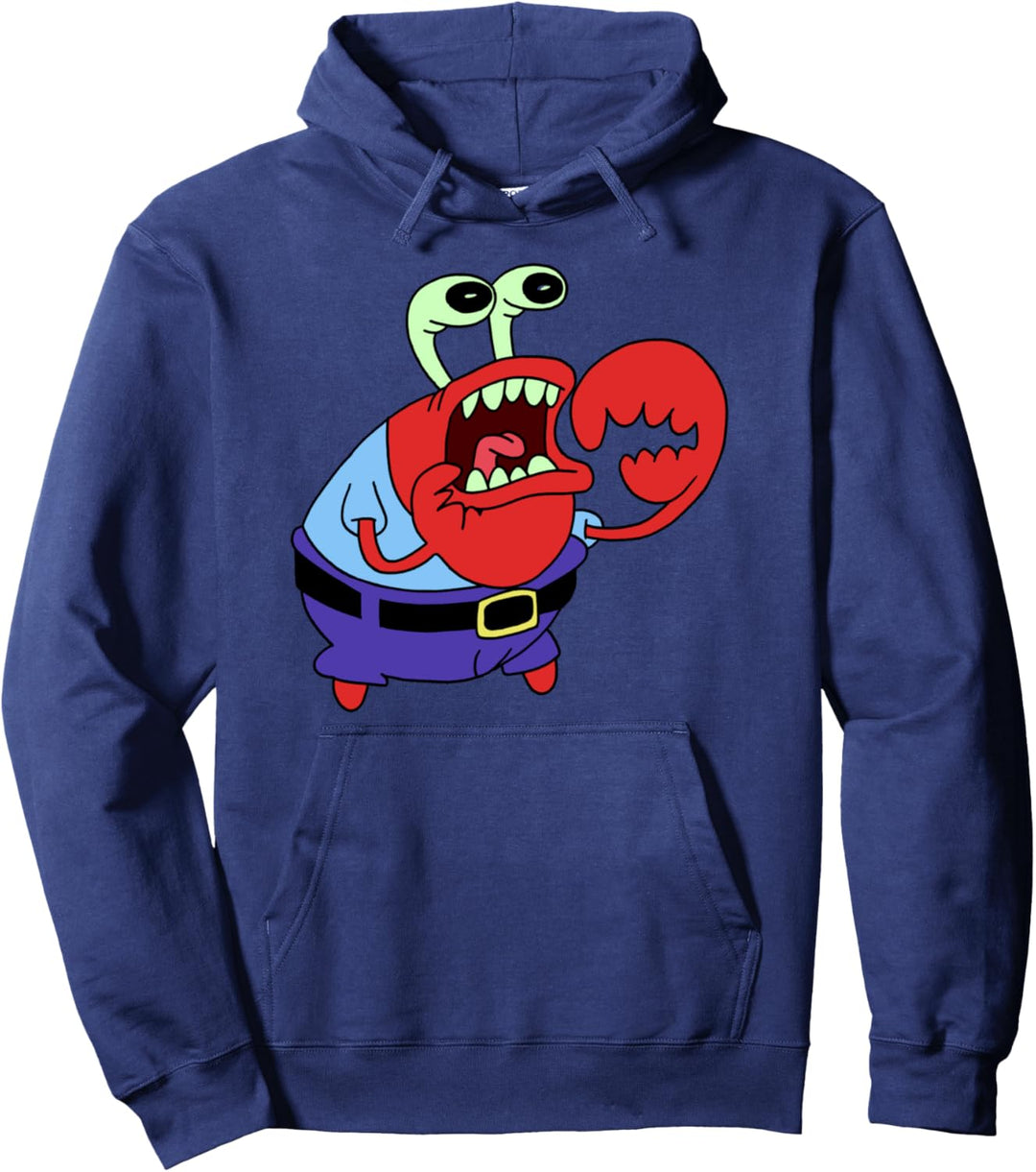 SpongeBob SquarePants Mr. Krabs Meme Pullover Hoodie