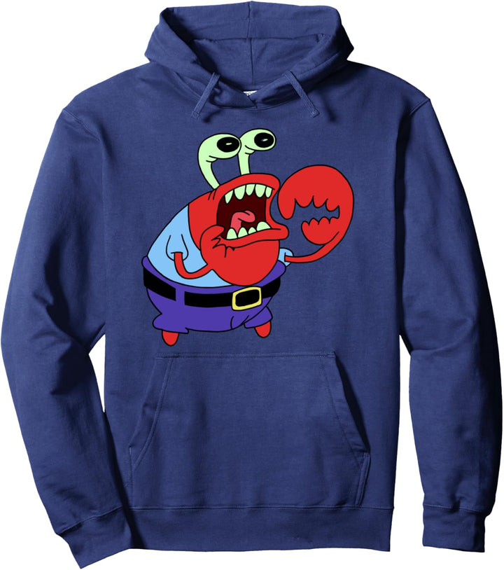SpongeBob SquarePants Mr. Krabs Meme Pullover Hoodie
