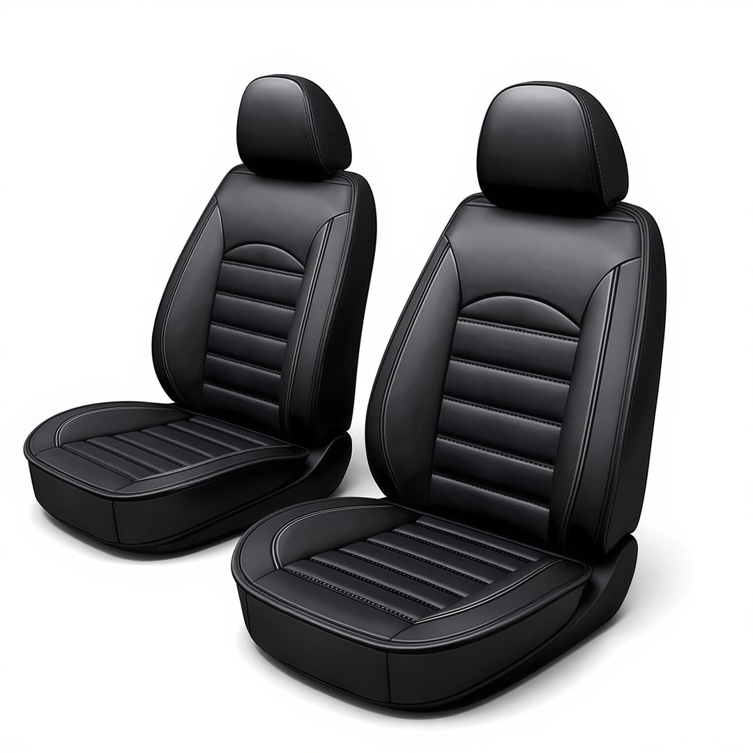 Autositzbezüge Auto Vordersitz 2 Stuck Set Autositzbezüge Leder Universal Set Für Mercedes Benz B-Kl