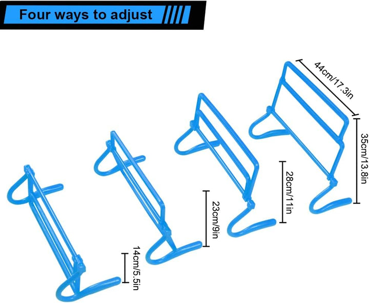 Fussball Trainingsset, Fussball Trainingszubehör Set, Agility Speed Ladder, 5m Koordinationsleiter,