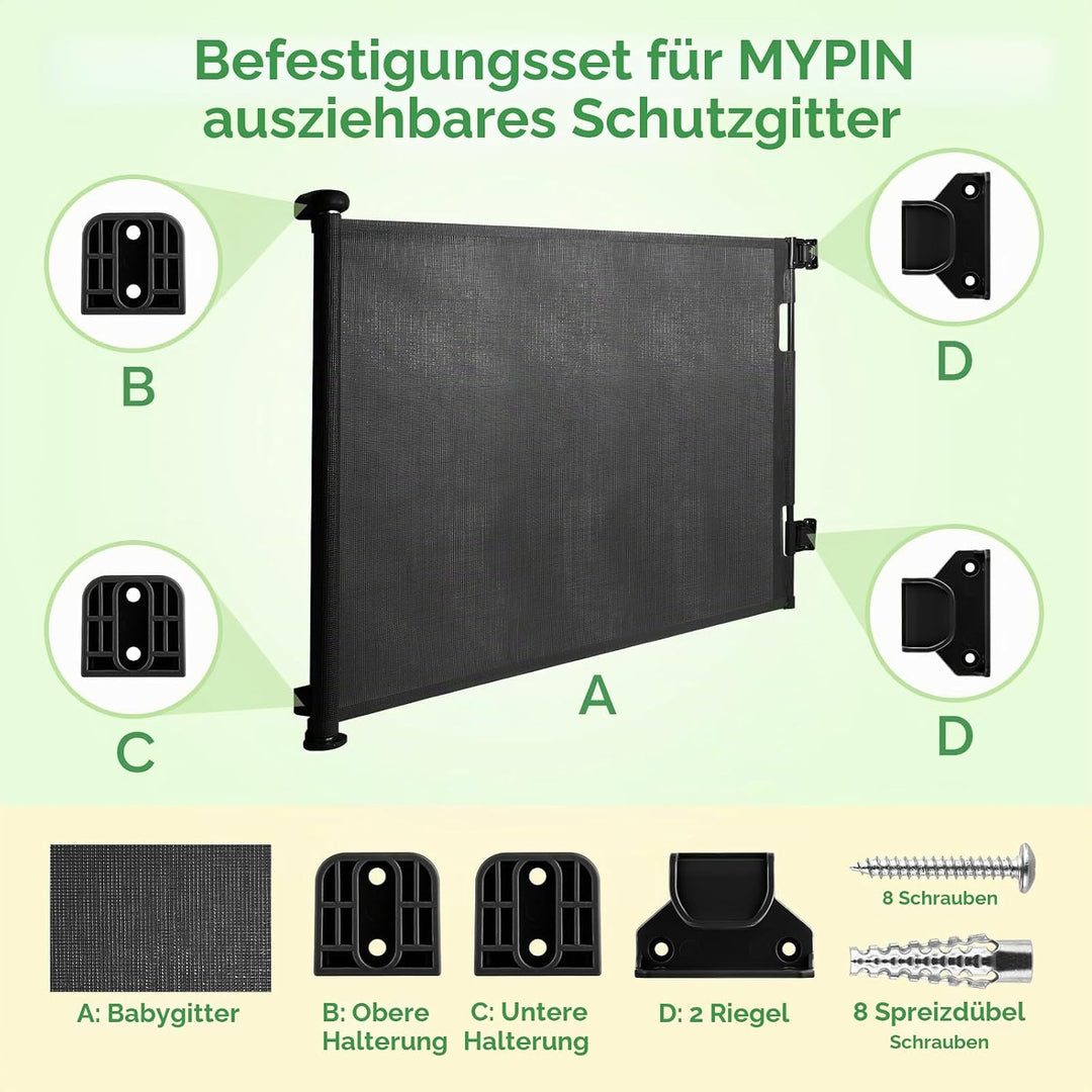 Türschutzgitter (Ersatzteil Schwarz) Kein Ersatzteil Schwarz, Kein Ersatzteil Schwarz