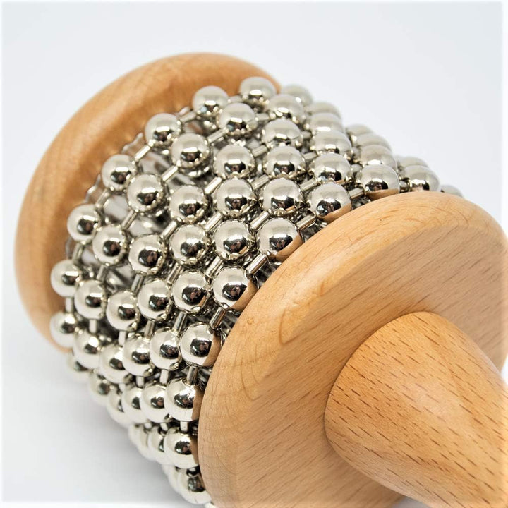 Nino Percussion Cabasa Instrument Small - Kleines Musikinstrument für Kinder ab 4 Jahren - Birkenhol