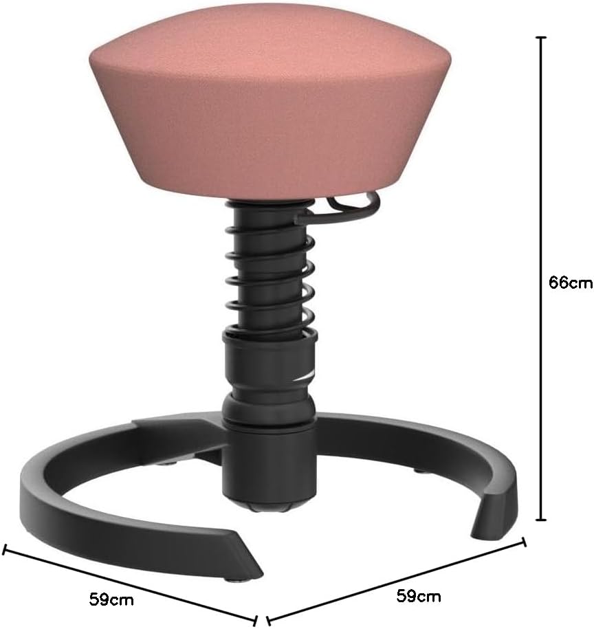 aeris Swopper – Ergonomischer Hocker – Bürohocker höhenverstellbar – Vielseitiger Sitzhocker für ein