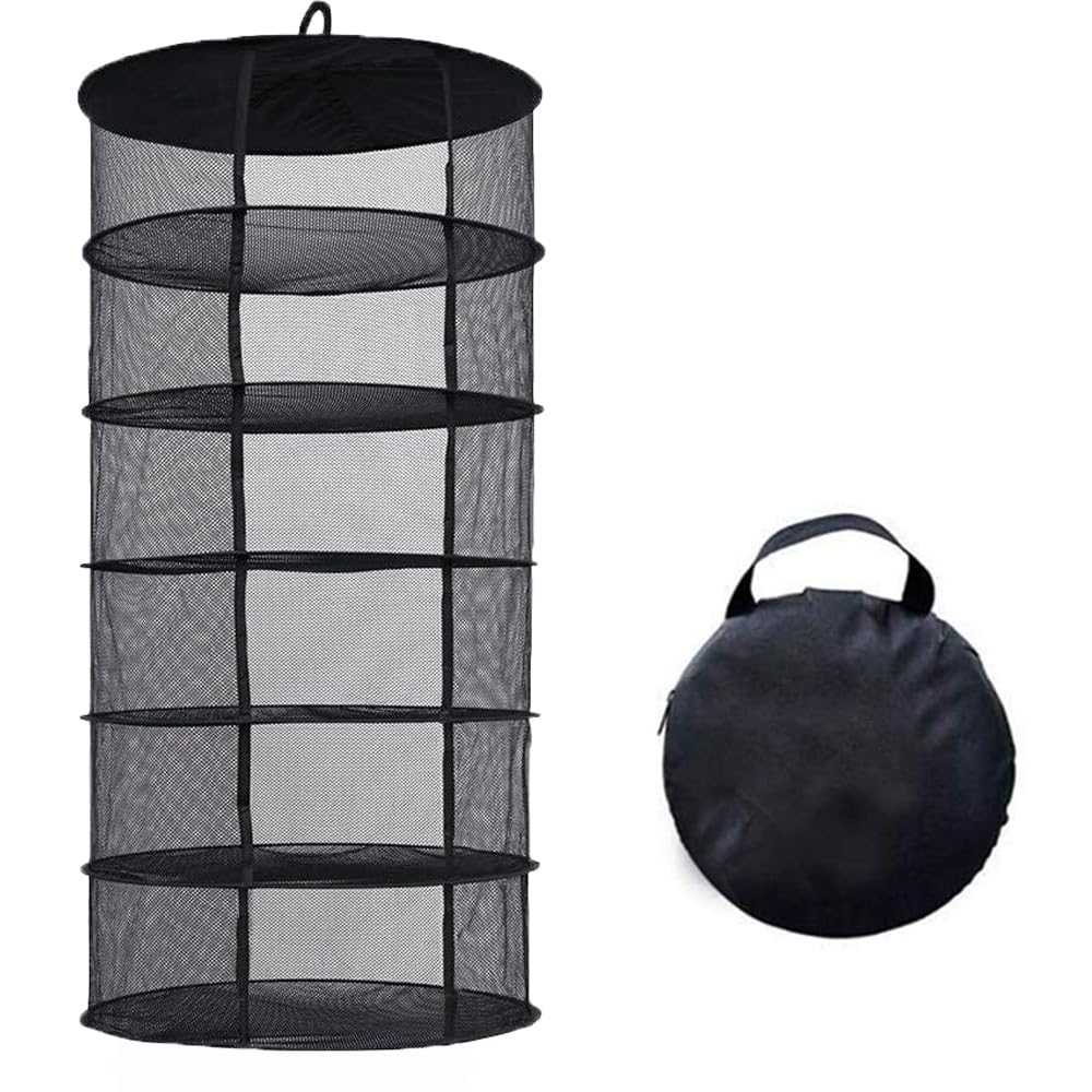 Desy &amp; Feeci Hängendes Kräuter-Trockennetz 6-lagiger Pflanzennetz-Trockenständer Für Kräuter, 2ft Pl