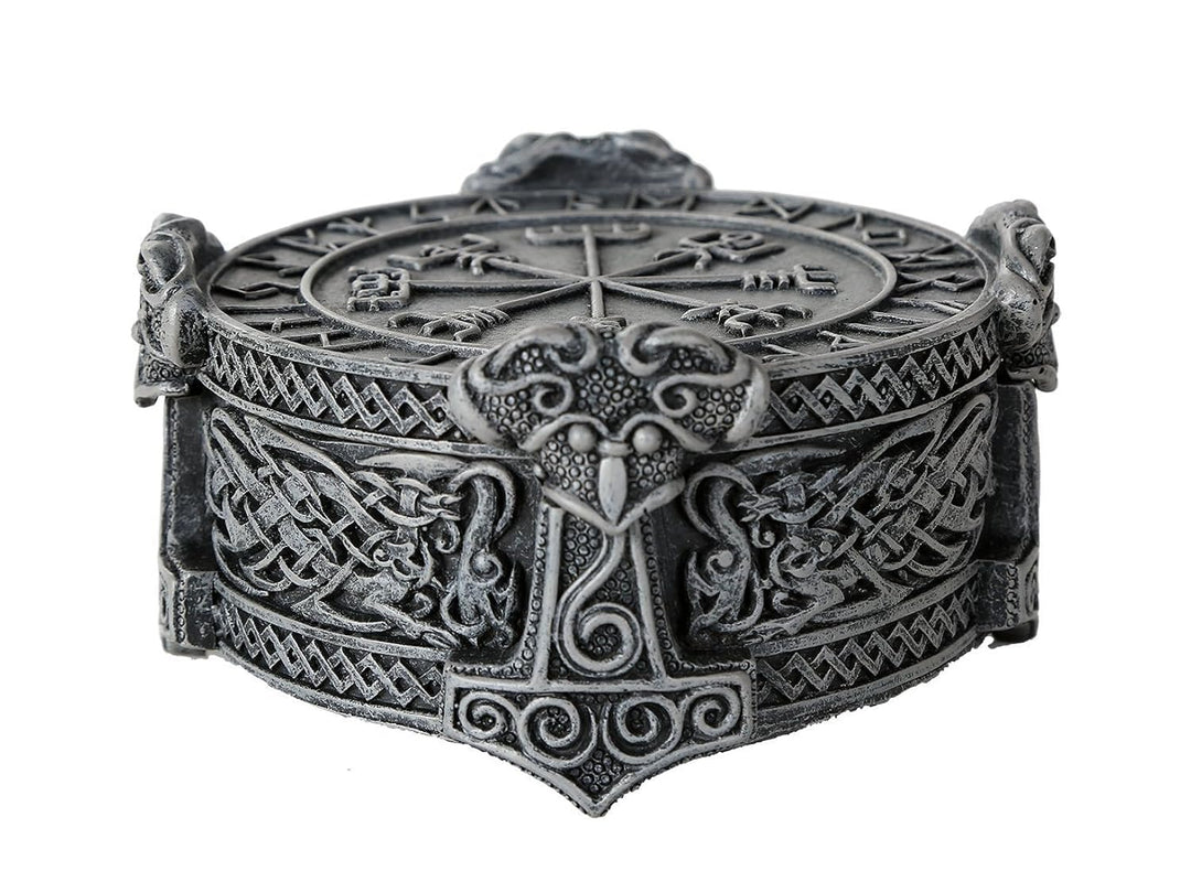 Pacific Giftware Viking Jewelry Trinket Box Container New