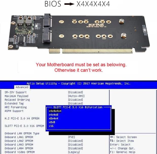 NFHK Combo M.2 NGFF B-Key & mSATA SSD to SATA 3.0 Adapter Converter Case Enclosure with Switch 4X NV