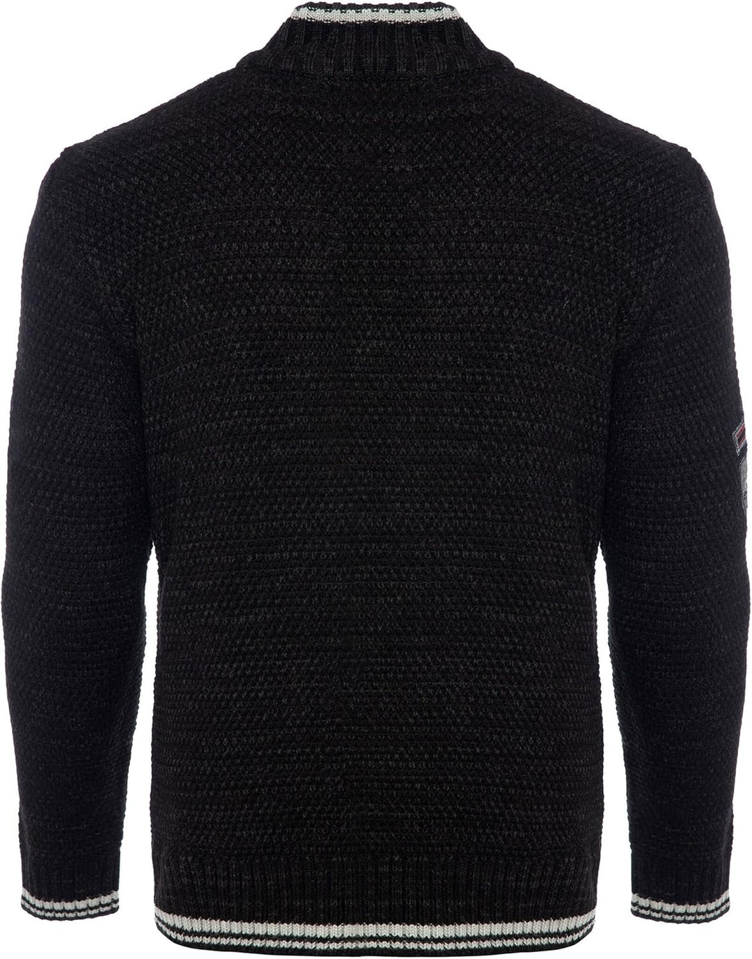 Carisma Strickpullover für Herren • Herren Troyer mit Stickerei • Angenehmer Regular Fit Pullover fü