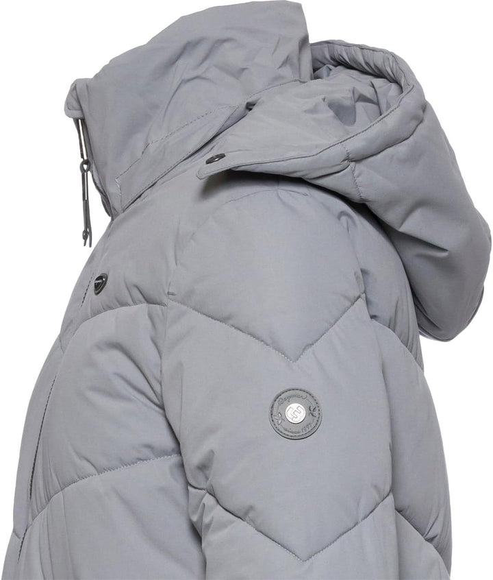 Ragwear Damen Steppmantel Rebelka M 3003 light grey, M 3003 light grey