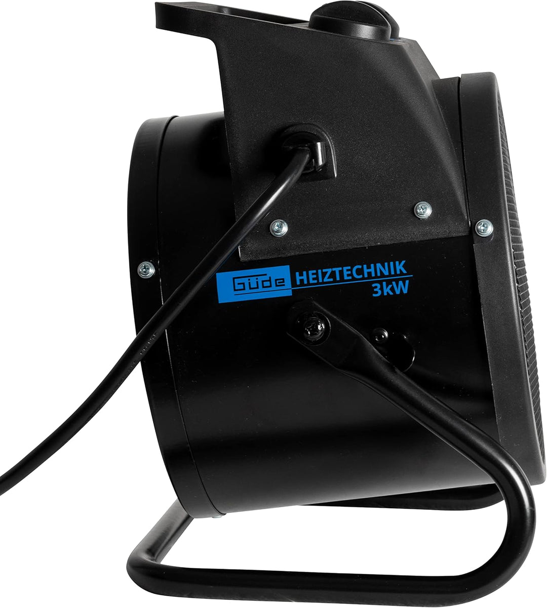 Güde Elektroheizer GEH 3000 P & tesa pack 64014 im 6er Pack - Geräuscharmes Paketklebeband zum Verpa